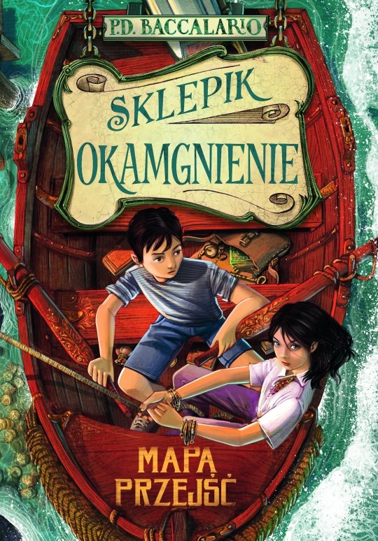 Sklepik Okamgnienie. Tom 3. Mapa przej��