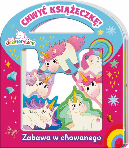 Moje jednoro�ce. Chwy� Ksi��eczk�. Zabawa w chowanego