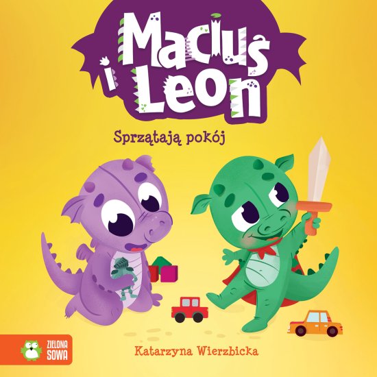 Maciu� i Leon sprz�taj� pok�j