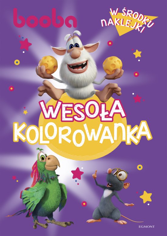Booba. Weso�a kolorowanka z naklejkami