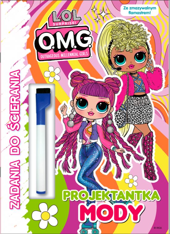 L.O.L. Surprise! Zadania do �cierania cz. 5 Projektantka mody