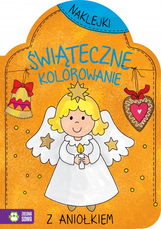 �wi�teczne kolorowanie z anio�kiem