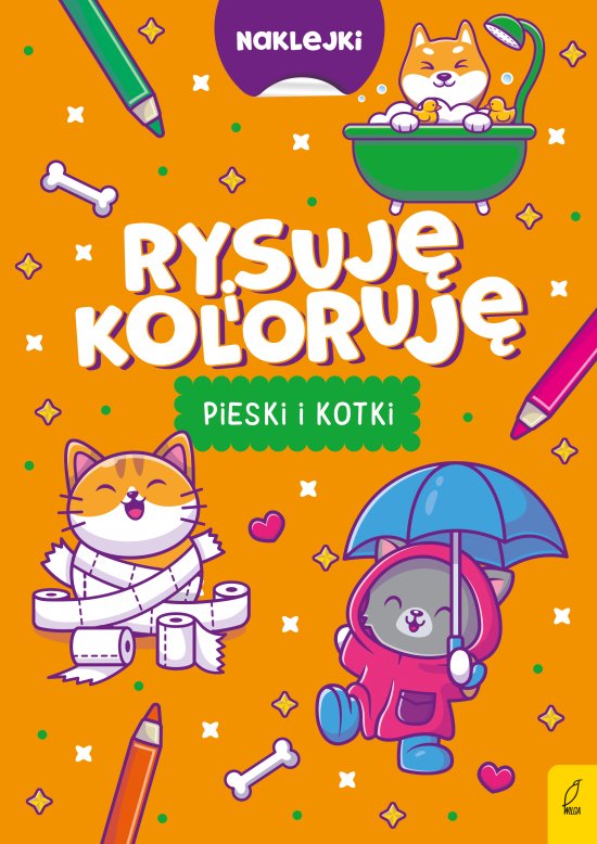 Rysuj� i koloruj�. Pieski i kotki