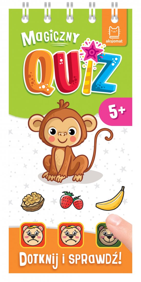 Magiczny quiz z ma�pk�. Dotknij i sprawd�, od 5 lat