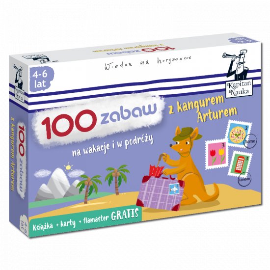 100 zabaw z kangurem Arturem. Na wakacje i w podr�y