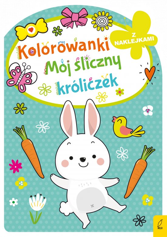 Kolorowanka z wykrojnikiem. M�j �liczny kr�liczek