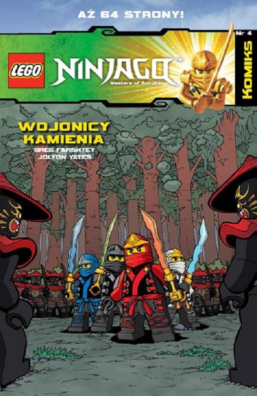 LEGO Ninjago Komiks. Tom 4. Wojownicy kamienia
