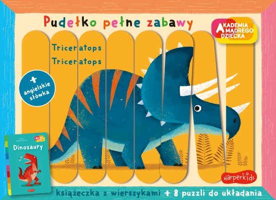 Dinozaury. Akademia m�drego dziecka. Pude�ko pe�ne zabawy