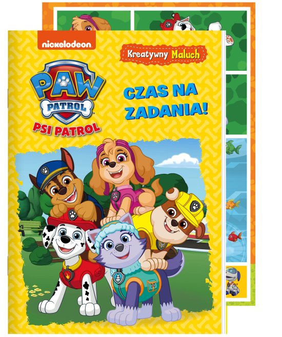 Psi Patrol. Kreatywny maluch. Czas na zadania!