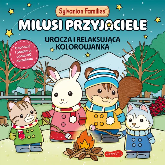 Sylvanian Families. Milusi przyjaciele. Urocza i relaksuj�ca kolorowanka