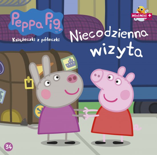 �winka Peppa. Ksi��eczki z p�eczki. Tom 34. Niecodzienna wizyta