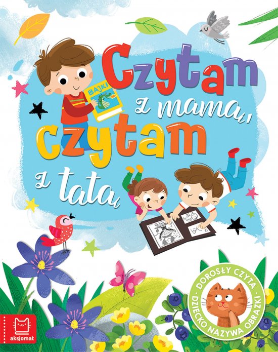Czytam z mam�, czytam z tat�. Niebieska