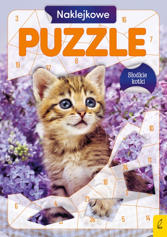 Naklejkowe puzzle. S�odkie kotki