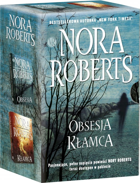 PAKIET K�amca + Obsesja. 2 TOMY. Nora Roberts