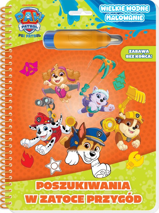 Psi Patrol. Wielkie wodne malowanie. Poszukiwania w Zatoce Przyg�d