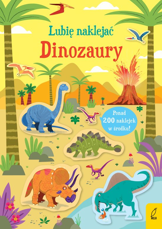 Lubi� nakleja�. Dinozaury