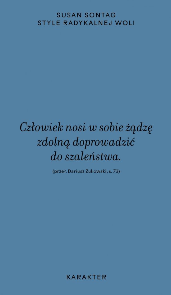 Style radykalnej woli