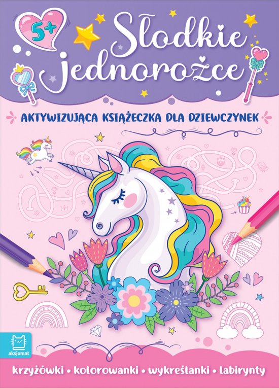 S�odkie jednoro�ce. Aktywizuj�ca ksi��eczka dla dziewczynek
