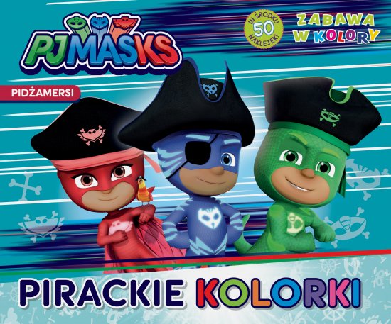 Pid�amersi. Zabawa w kolory. Pirackie kolorki