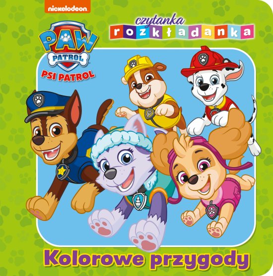 Psi Patrol. Czytanka rozk�adanka. Kolorowe przygody