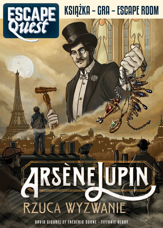 Arsene Lupin rzuca wyzwanie. Escape Quest