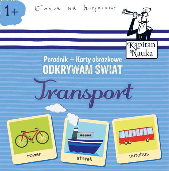 Odkrywam �wiat Transport Ksi��ka + Karty obrazkowe