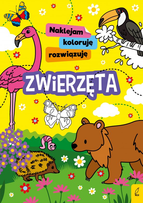 Naklejam, koloruj�, rozwi�zuj�. Zwierz�ta
