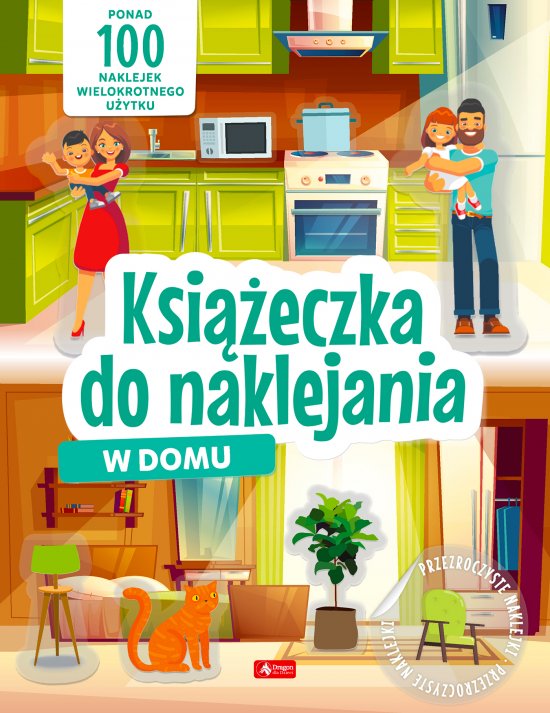 W domu. Ksi��eczka do naklejania