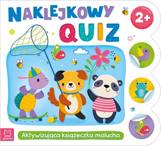 Naklejkowy quiz 2+. Aktywizuj�ca ksi��eczka malucha