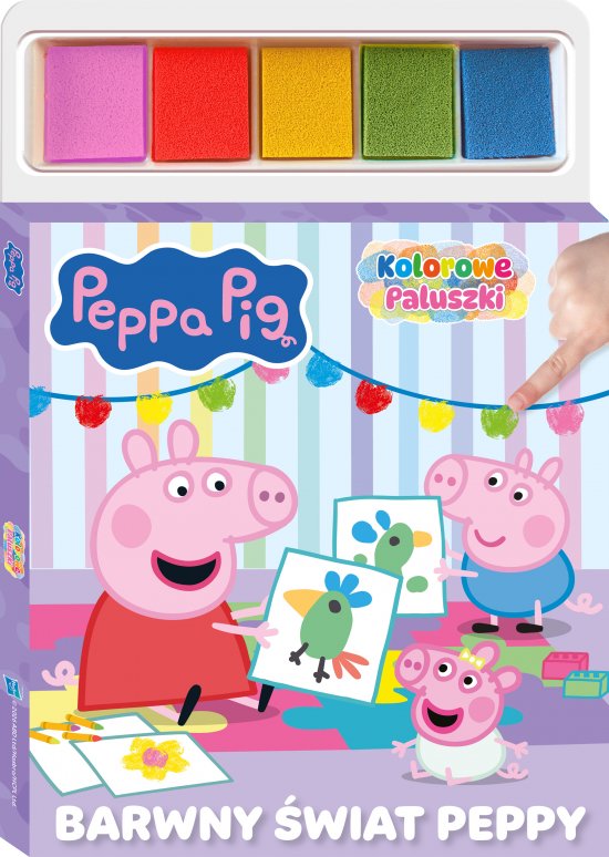 Peppa Pig. Kolorowe Paluszki. Barwny �wiat Peppy