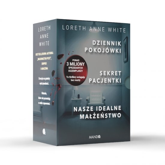 Dziennik pokoj�wki, Sekret pacjentki, Nasze idealne ma��e�stwo. Komplet 3 ksi��ek