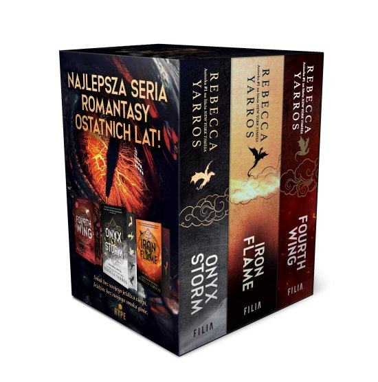 Pakiet: Fourth Wing. Czwarte Skrzyd�o. Edycja specjalna / Iron Flame. �elazny p�omie� / Onyx Storm. Onyksowa burza