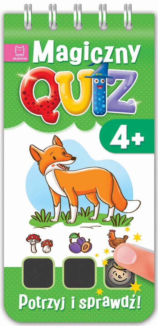 Magiczny quiz. Potrzyj i sprawd� od 4 lat cz. 1