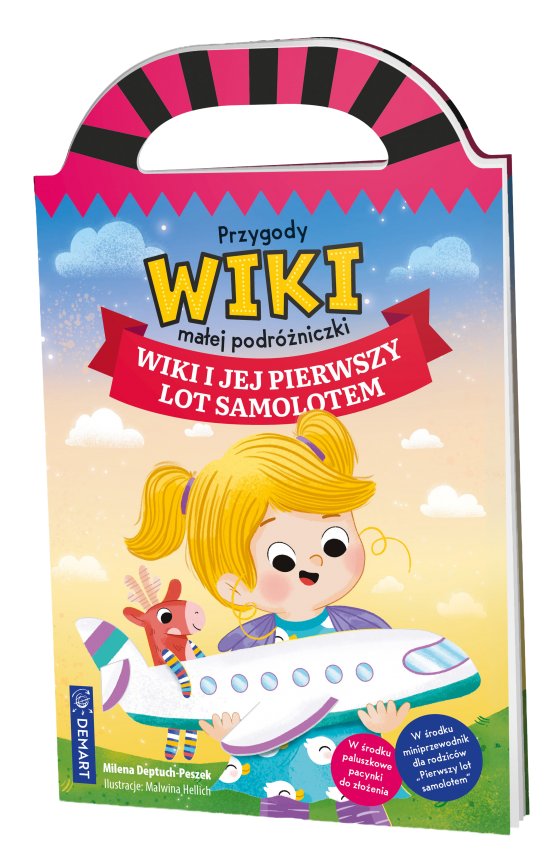 Przygody Wiki, ma�ej podr�niczki. Wiki i jej pierwszy lot samolotem