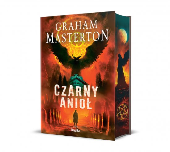 Czarny anio� (barwione brzegi)