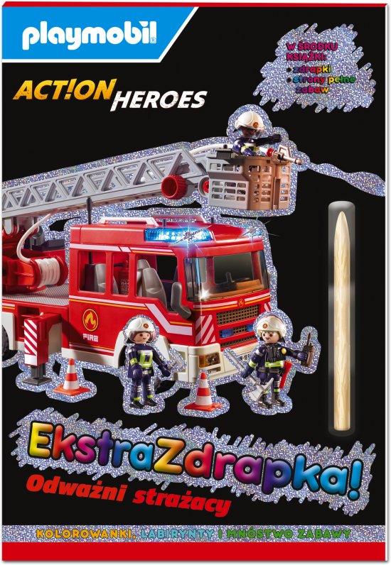 Playmobil Action Heroes. Ekstrazdrapka. Odwa�ni stra�acy