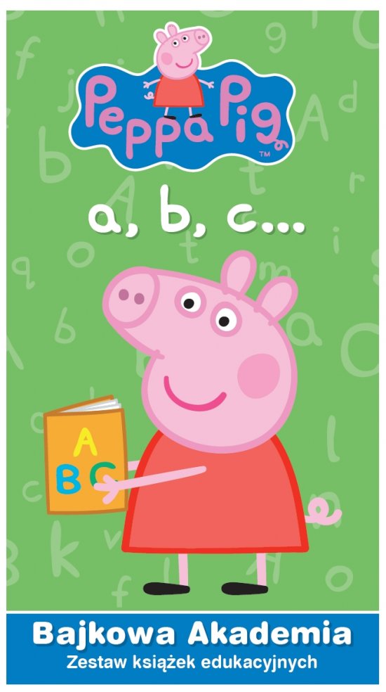 �winka Peppa. Bajkowa Akademia. A, B, C