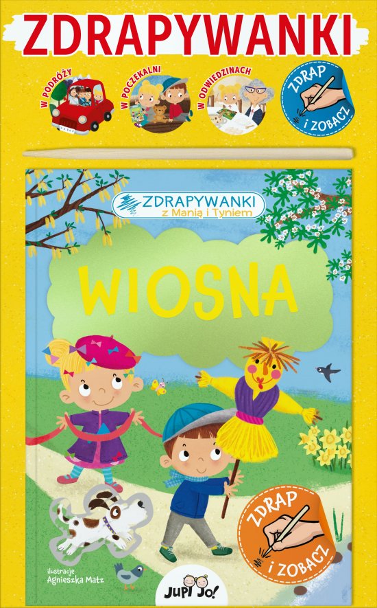Zdrapywanki z Mani� i Tyniem. Wiosna