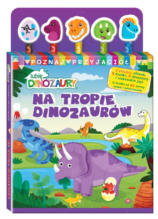 Lubi� Dinozaury. Poznaj przyjaci� cz. 1 Na tropie dinozaur�w