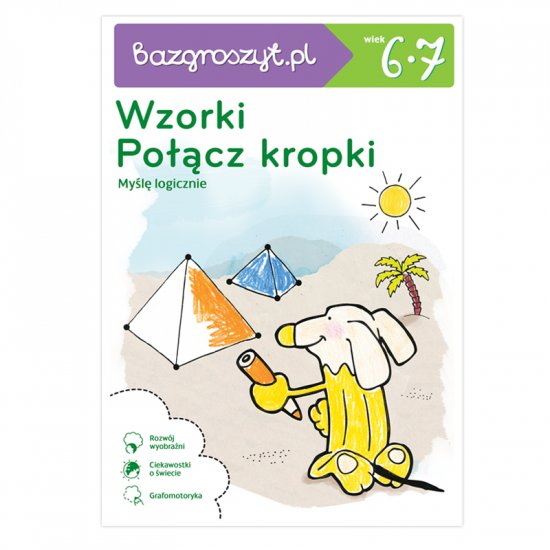 Bazgroszyt Wzorki i Po��cz kropki. R�ka rysuje, g��wka pracuje