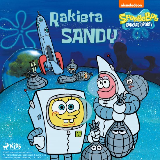 SpongeBob Kanciastoporty - Rakieta Sandy