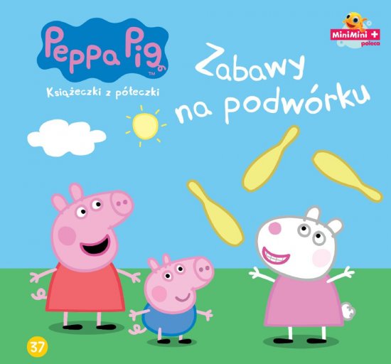 �winka Peppa. Ksi��eczki z p�eczki. Tom 37. Zabawy na podw�rku