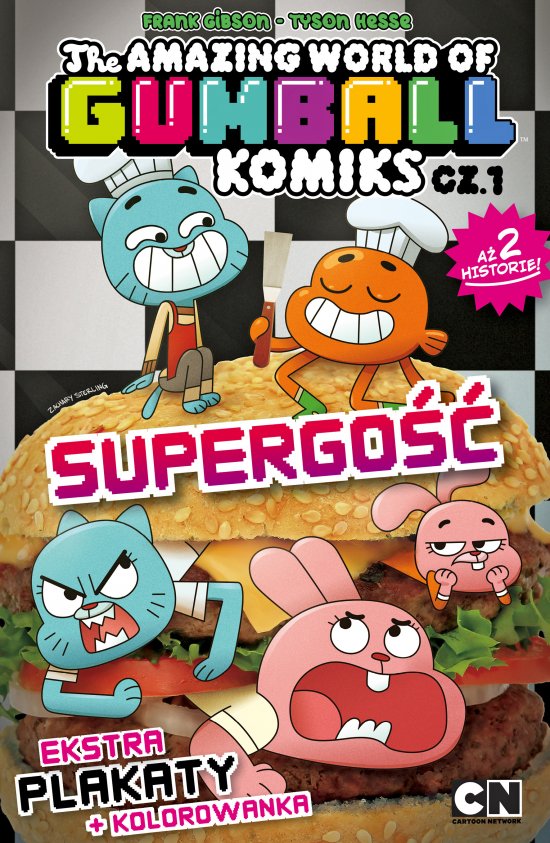 Gumball Supergo��. komiks
