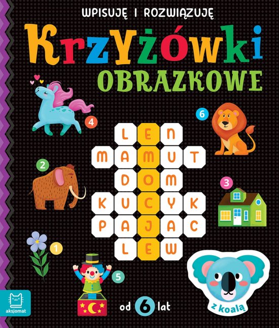 Krzy��wki obrazkowe z koal�. Od 6 lat. Wpisuj� i rozwi�zuj�