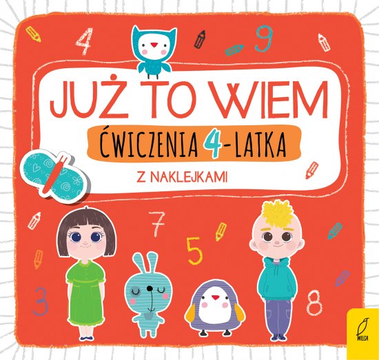 Ju� to wiem. �wiczenia 4-latka z naklejkami