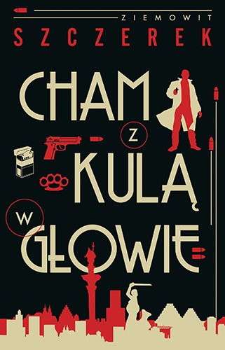Cham z kul� w g�owie