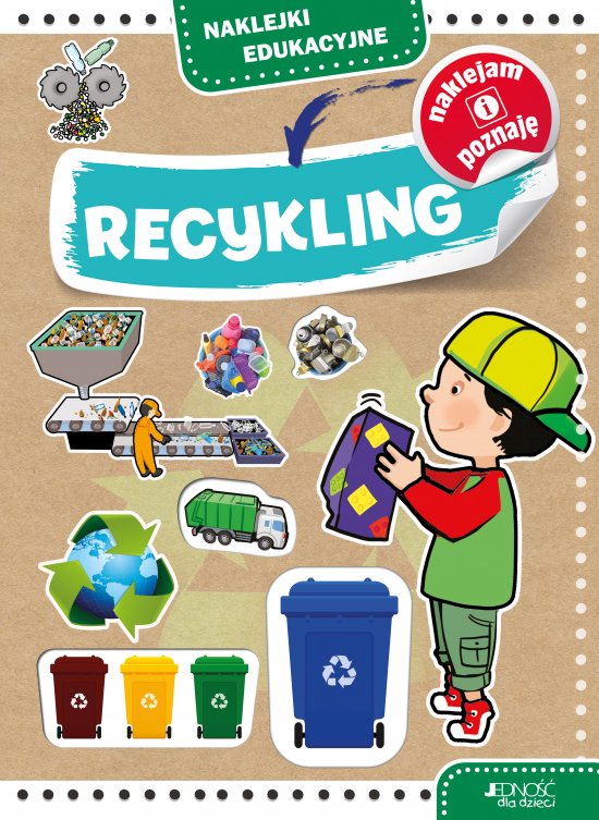 Naklejki edukacyjne. Recykling