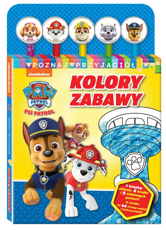 Psi Patrol. Poznaj przyjaci� cz. 1 Kolory zabawy