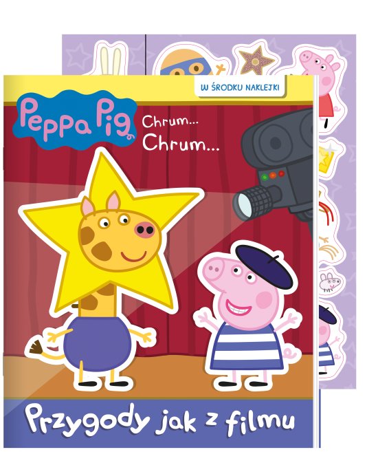 Peppa pig Chrum chrum cz. 80 Przygody jak z filmu
