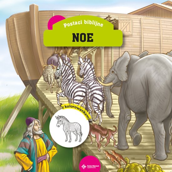 Noe. Z kolorowankami